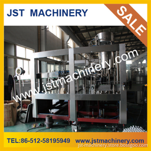 Gas Drinks Cola Bottling Machine Automatic 3 in 1